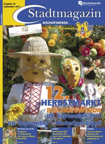 nur in Bischofswerda Herbstaktion  vom 01. -08. September
