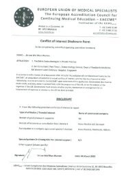 Conflict of Interest Disclosure Form - CODHy