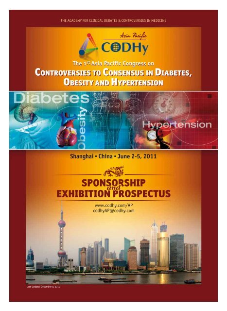 controversies to consensus in diabetes, obesity and ... - CODHy