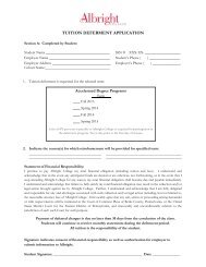 ADP Tuition Deferment Form-Approved by ADP ... - Albright College