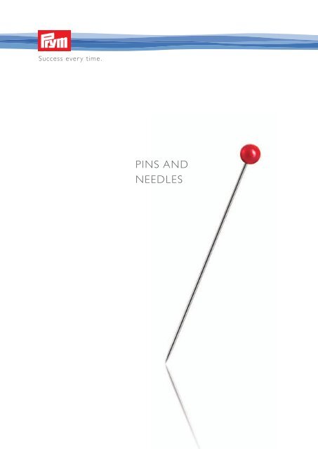 Prym Darning Needles Long Steel No. 3-9 