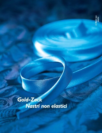 Gold-Zack Nastri non elastici