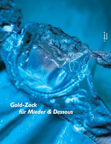 Gold-Zack für Mieder & Dessous