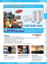 IBX-700/800/900 Intel® Platform Book Size IPC - Comp-Mall