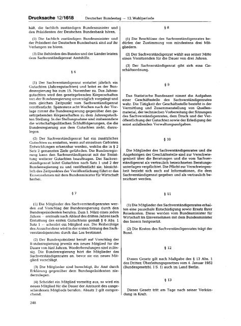 Jahresgutachten 1991/92 - SachverstÃ¤ndigenrat zur Begutachtung ...