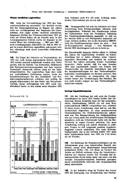 Jahresgutachten 1972/73 - SachverstÃ¤ndigenrat zur Begutachtung ...