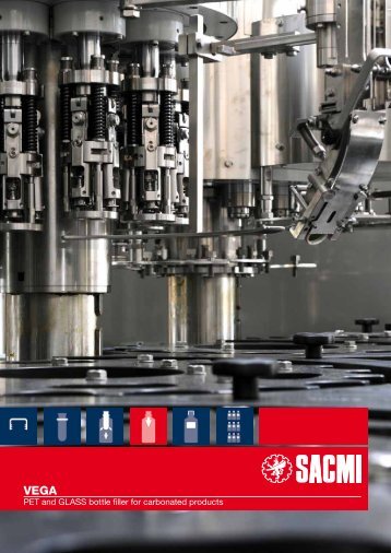 PET and GLASS bottle filler for carbonated products - Sacmi