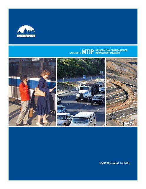 2013/16 Metropolitan Transportation Improvement Program ... - sacog