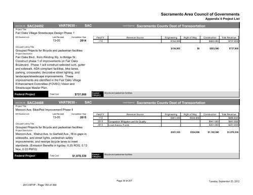 2013/16 Metropolitan Transportation Improvement Program ... - sacog