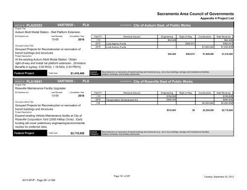 2013/16 Metropolitan Transportation Improvement Program ... - sacog