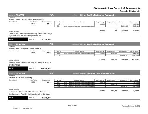 2013/16 Metropolitan Transportation Improvement Program ... - sacog