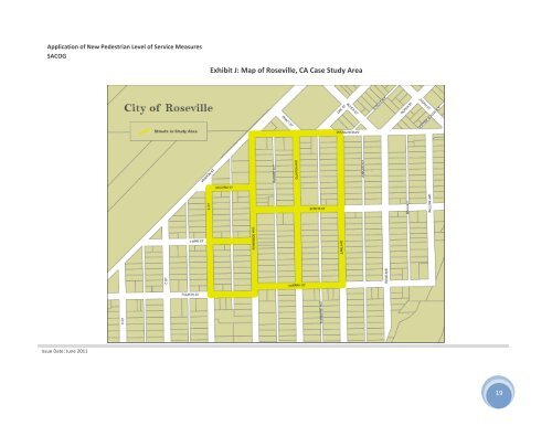 Application of New Pedestrian Level of Service Measures - sacog