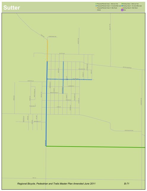 Bicycle and Pedestrian Master Plan - sacog