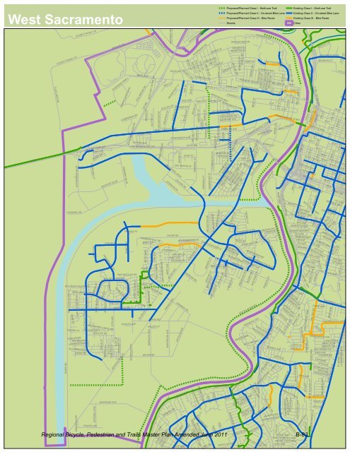 Bicycle and Pedestrian Master Plan - sacog