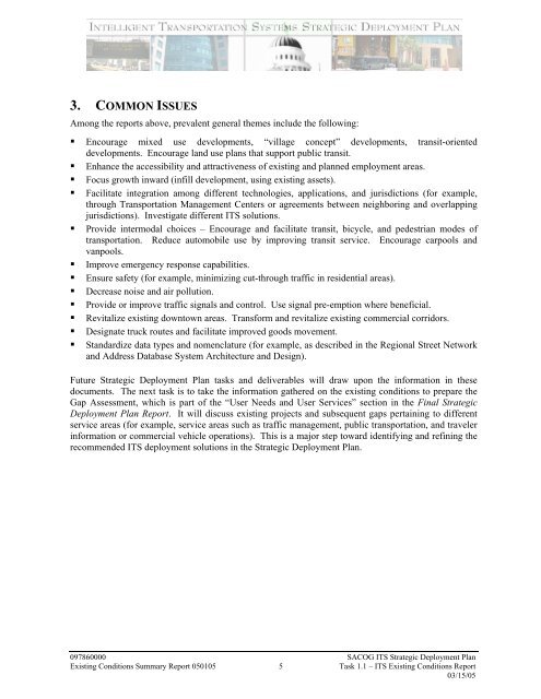 Strategic Deployment Plan - sacog