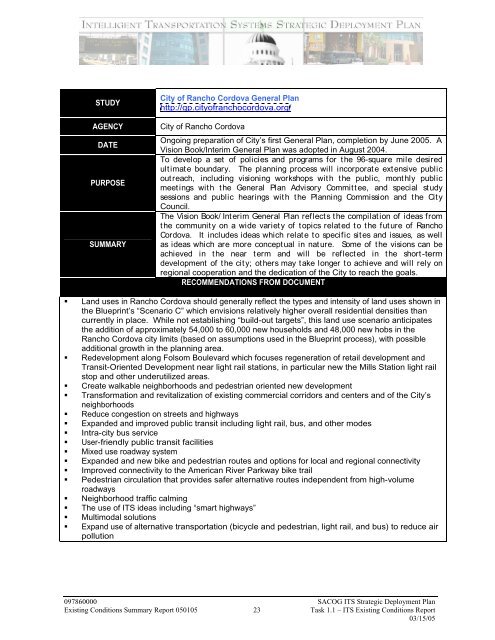 Strategic Deployment Plan - sacog