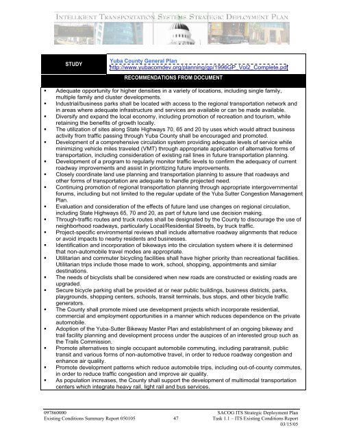 Strategic Deployment Plan - sacog