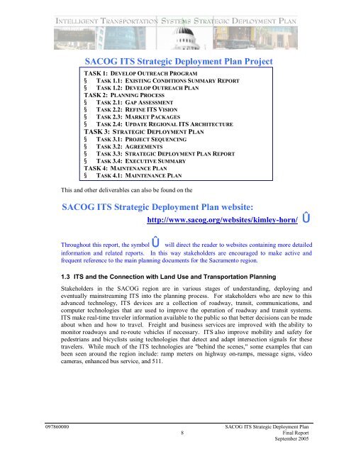 Strategic Deployment Plan - sacog