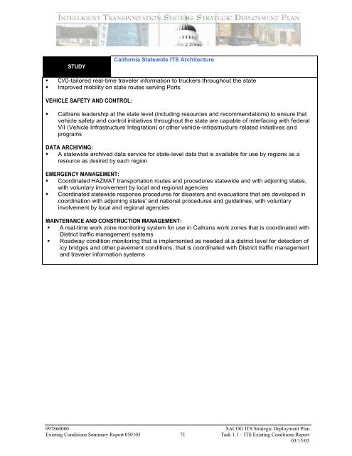 Strategic Deployment Plan - sacog