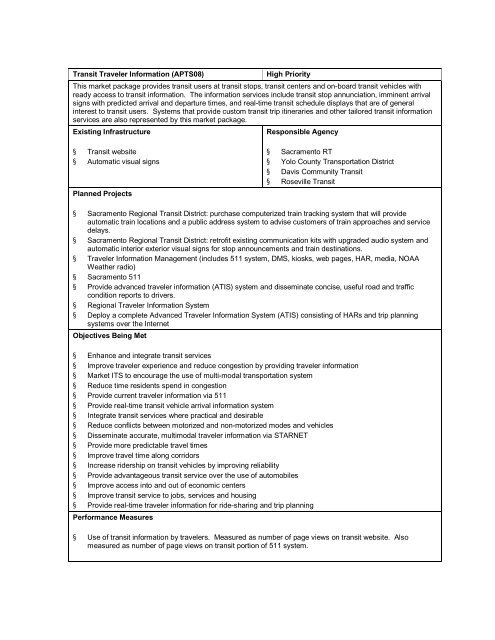 Strategic Deployment Plan - sacog