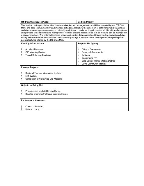 Strategic Deployment Plan - sacog