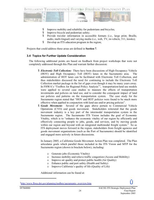 Strategic Deployment Plan - sacog