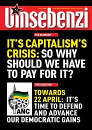 It`s Capitalism` - South African Communist Party