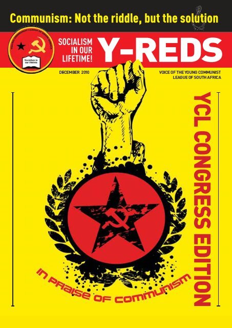 YCL CONGRESS EDITION - South African Communist Party