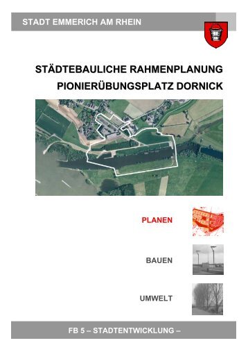 Abschlussbericht Pionierübungsplatz Dornick - Emmerich