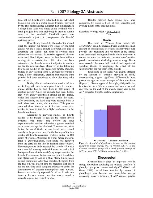 Volume 6, Spring 2008 - Saddleback College