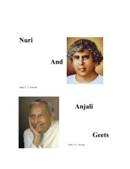 NURI AND ANJALI GEETS - Sadhu Vaswani Mission