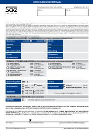 LEHRGANGSVERTRAG: - SAE Institute