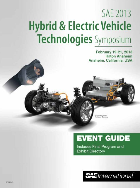 Sae 2013 Hybrid Electric Vehicle Technologies Symposium
