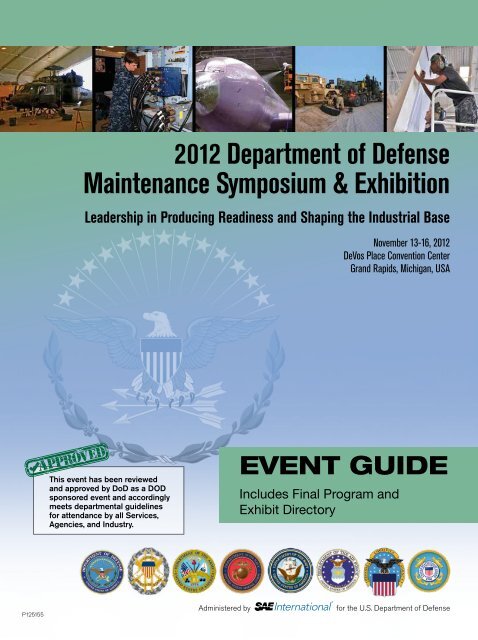 2012 Department of Defense Maintenance Symposium ... - SAE