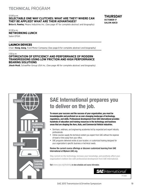 Download Event Guide - SAE International