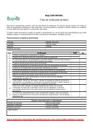 3. Baja SAE - Ficha de VerificaÃ§Ã£o de Motor - SAE Brasil