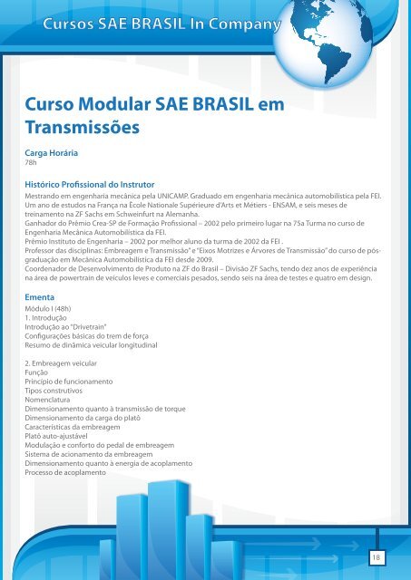 cursos in company - SAE Brasil