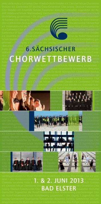 CHORWETTBEWERB - Sächsischer Musikrat eV