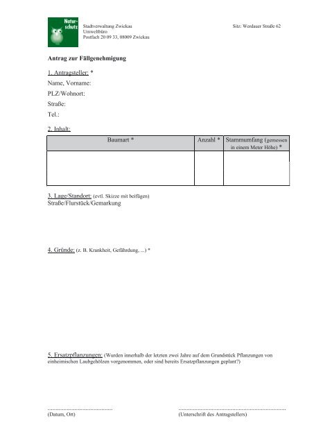 Regionalteil Zwickau - Sächsische Energieagentur - SAENA GmbH