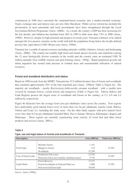 Bridging the Gap: linking timber trade with infrastructural ...