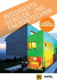 integrierte geBäude- und energietecHnik - HTL-Rankweil