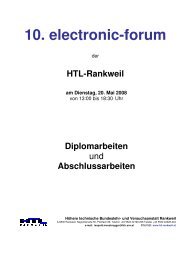 10. electronic-forum - HTL-Rankweil