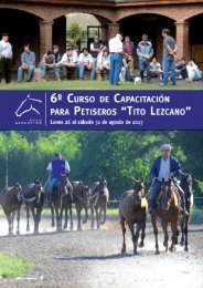 Cursos - AsociaciÃ³n Argentina de Criadores de Caballos de Polo
