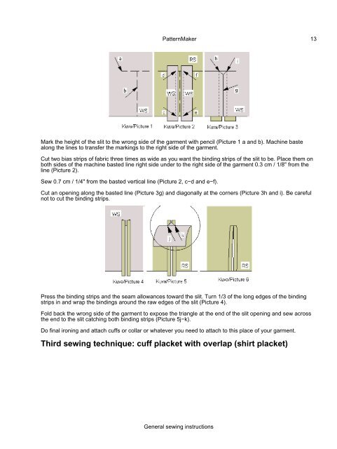 General Sewing Instructions - Leena's.com