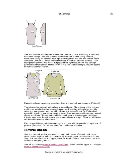 General Sewing Instructions - Leena's.com