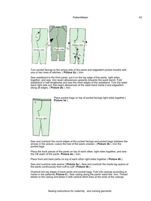 General Sewing Instructions - Leena's.com