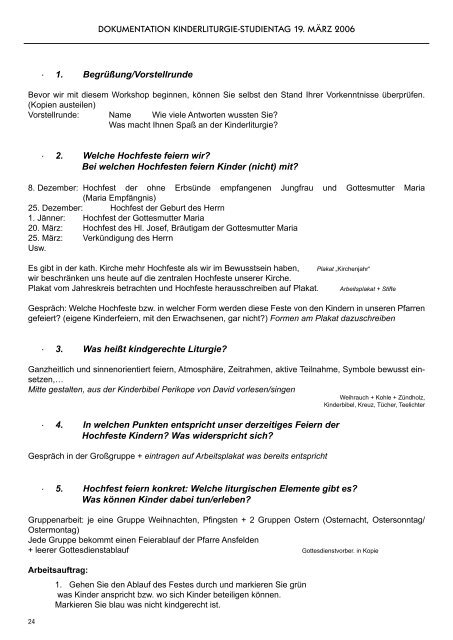 Dokumentation 2006 (pdf - 6 MB) - Linz