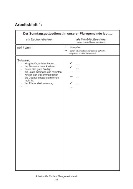 Fachausschuss Liturgie und Kinderliturgie - Linz - Katholische ...