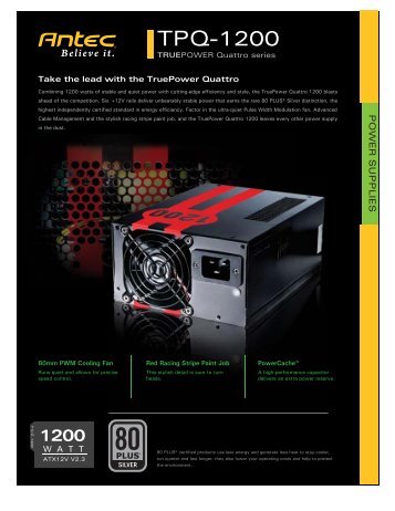 Product Flyers - Antec