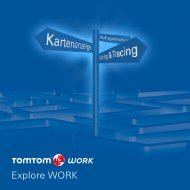 TomTom Erkunden BrochÃ¼re